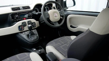 2013 Fiat Panda Trekking interior front seats