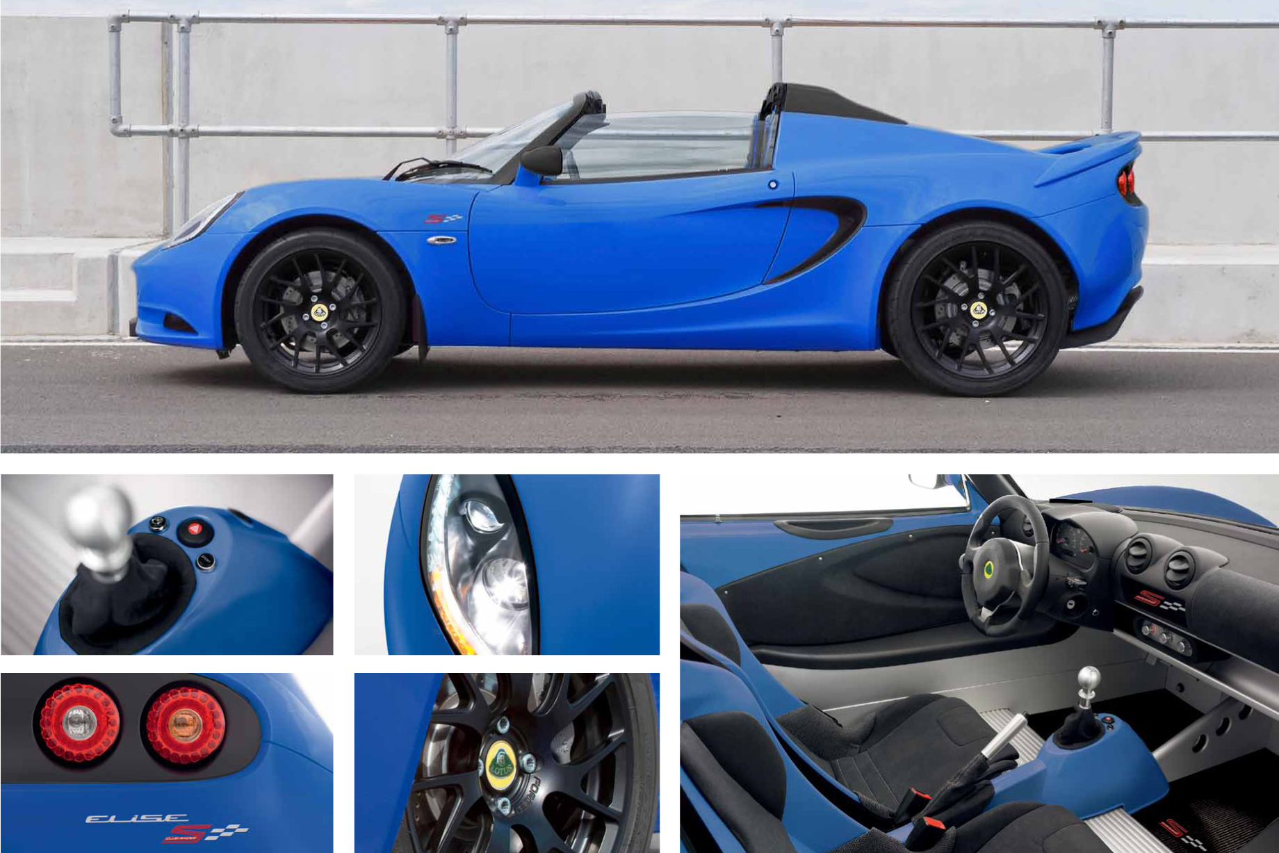 New Lotus Elise S Club Racer blue