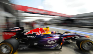 Red Bull Sebastian Vettel Formula 1 car championship leader