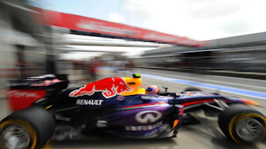 Red Bull Sebastian Vettel Formula 1 car championship leader