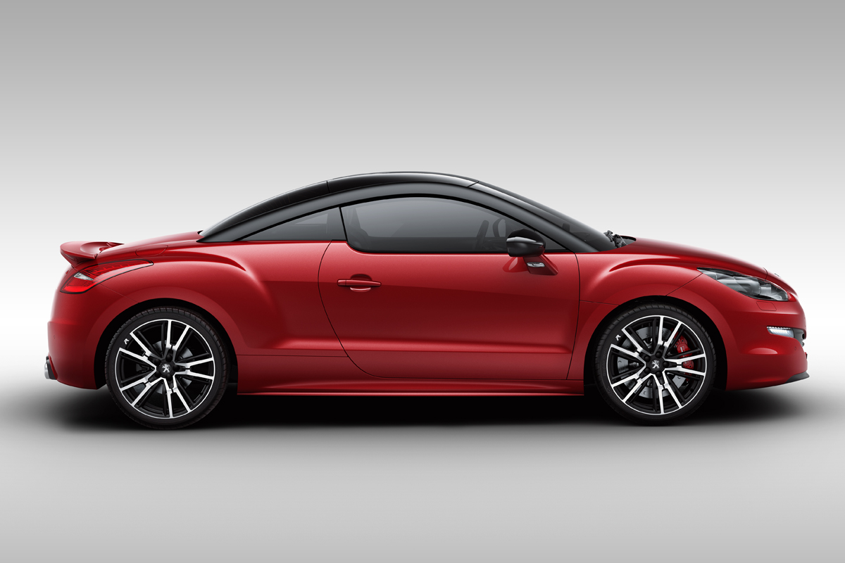 Peugeot RCZ R red side profile