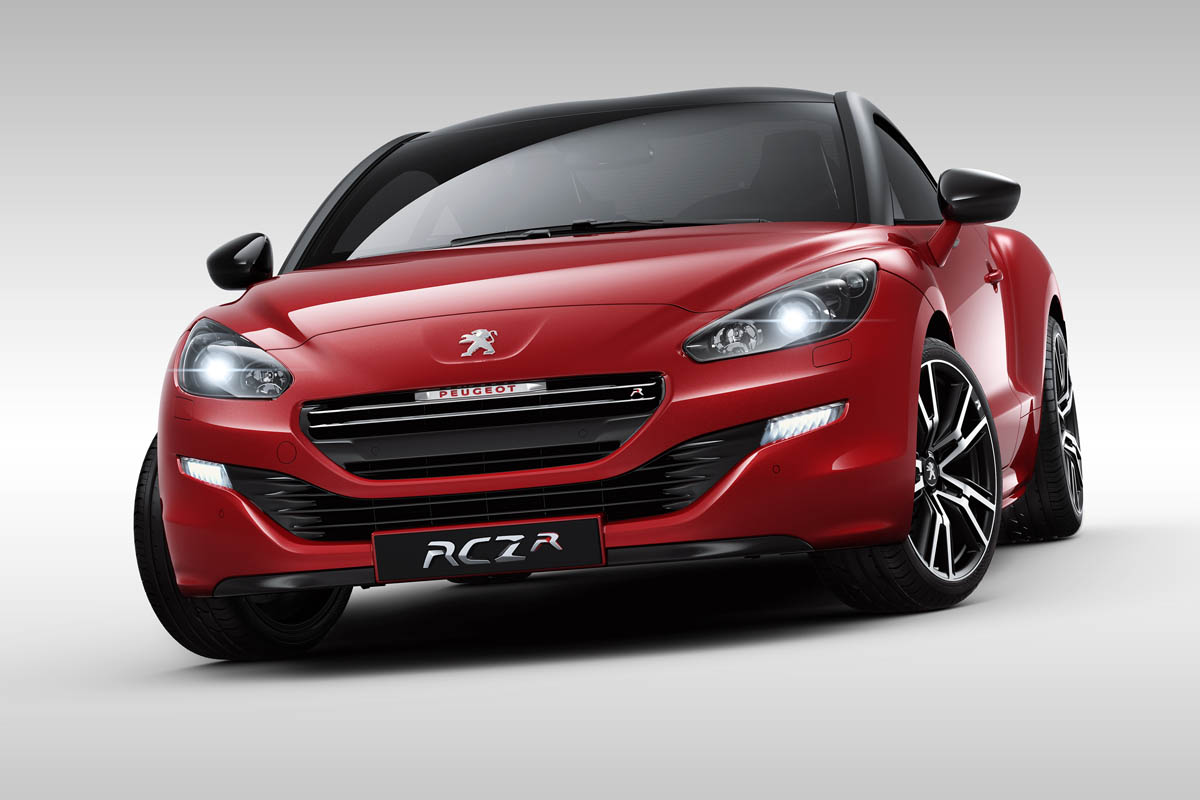 Peugeot RCZ R red front