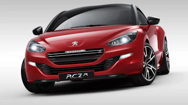 Peugeot RCZ R red front