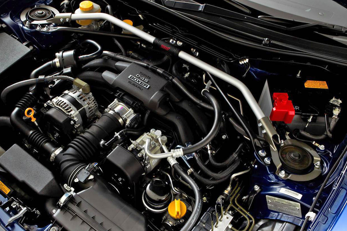 Subaru BRZ S STI engine