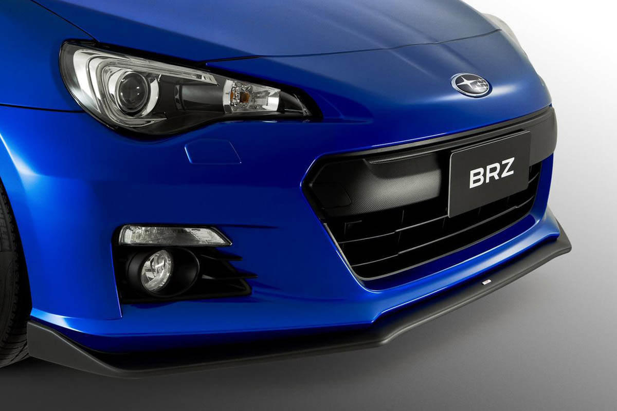 Subaru BRZ S STI front splitter