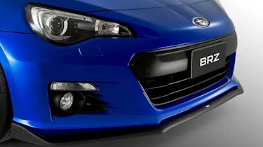 Subaru BRZ S STI front splitter