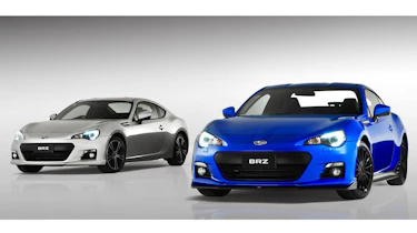 Subaru BRZ S blue and silver