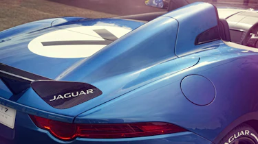 Jaguar F-type Project 7 rear fin