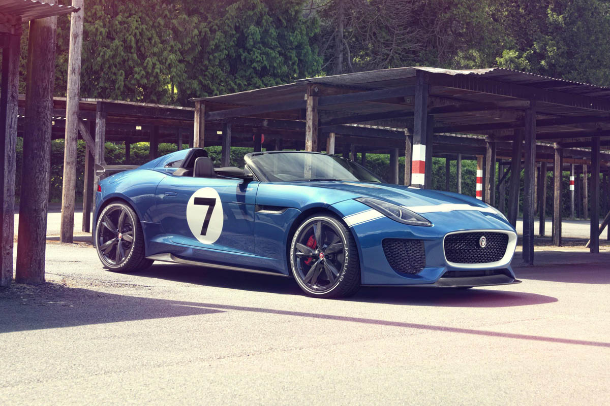 Jaguar F-type Project 7 front view