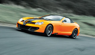 McLaren Edition Mercedes SLR front cornering