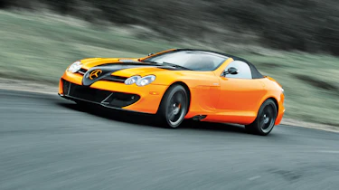 McLaren Edition Mercedes SLR front cornering