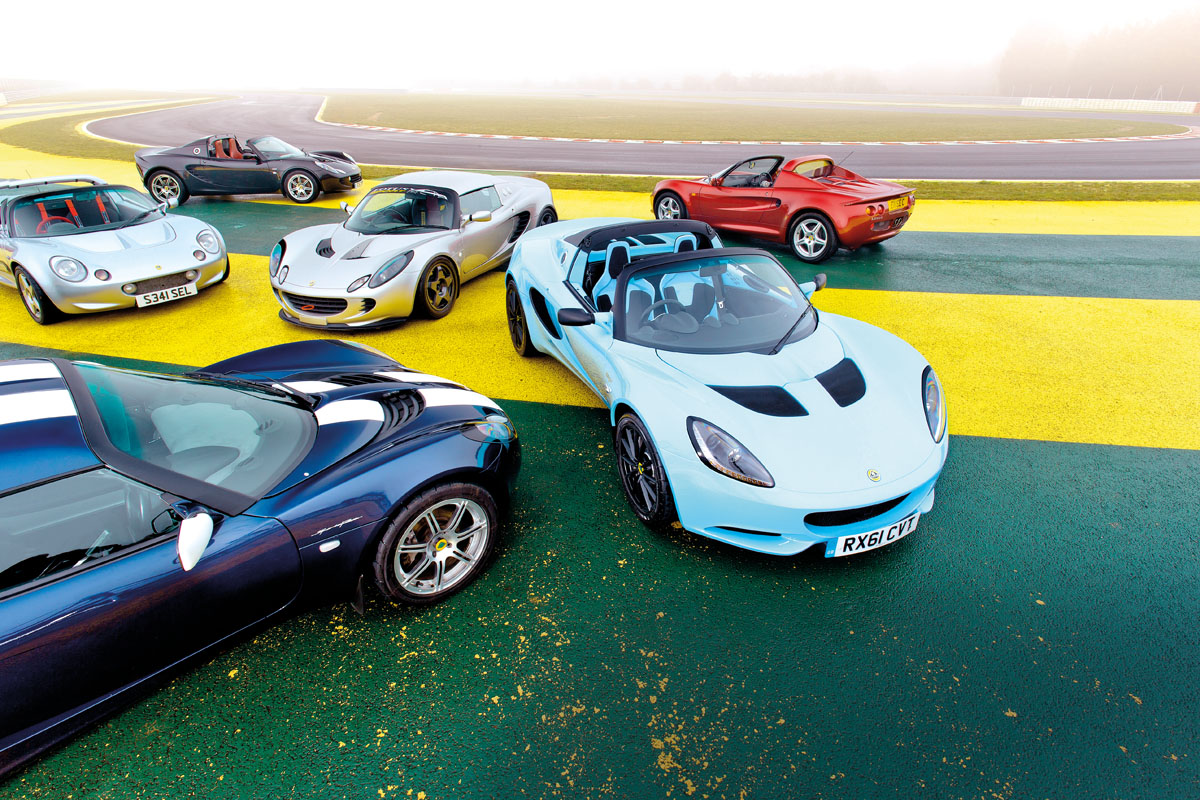 Lotus Elise group test