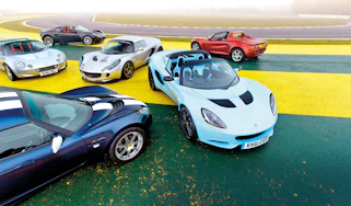 Lotus Elise group test