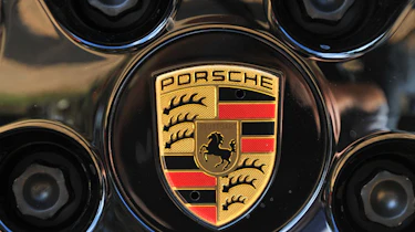 Porsche Boxster S alloy wheel centre