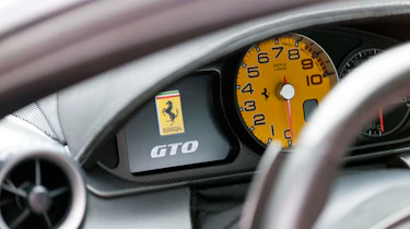 Ferrari 599 GTO dash
