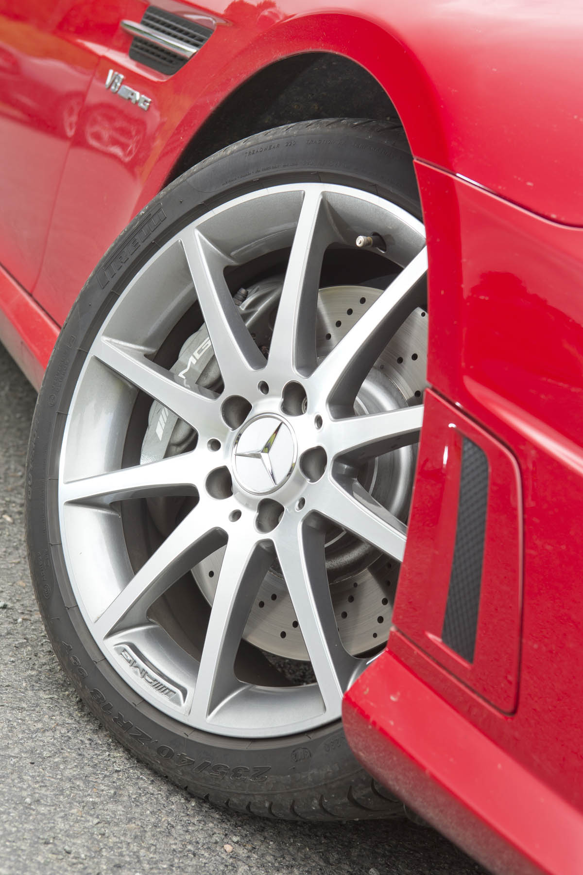 Mercedes SLK55 AMG alloy wheel