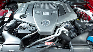 Mercedes SLK55 AMG V8 5.5 engine