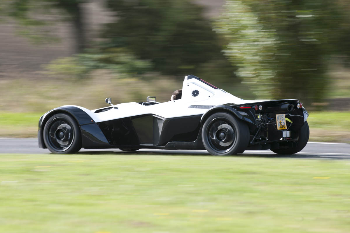 BAC Mono white rear