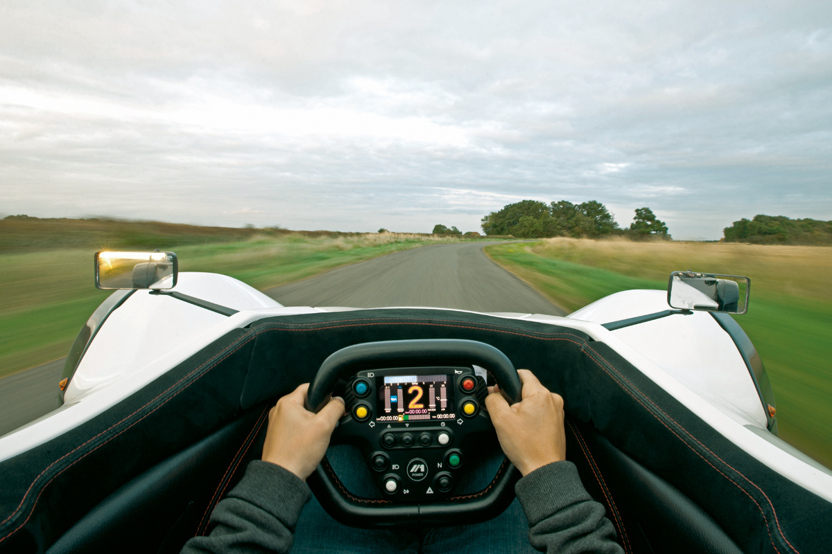 BAC Mono F1 cockpit