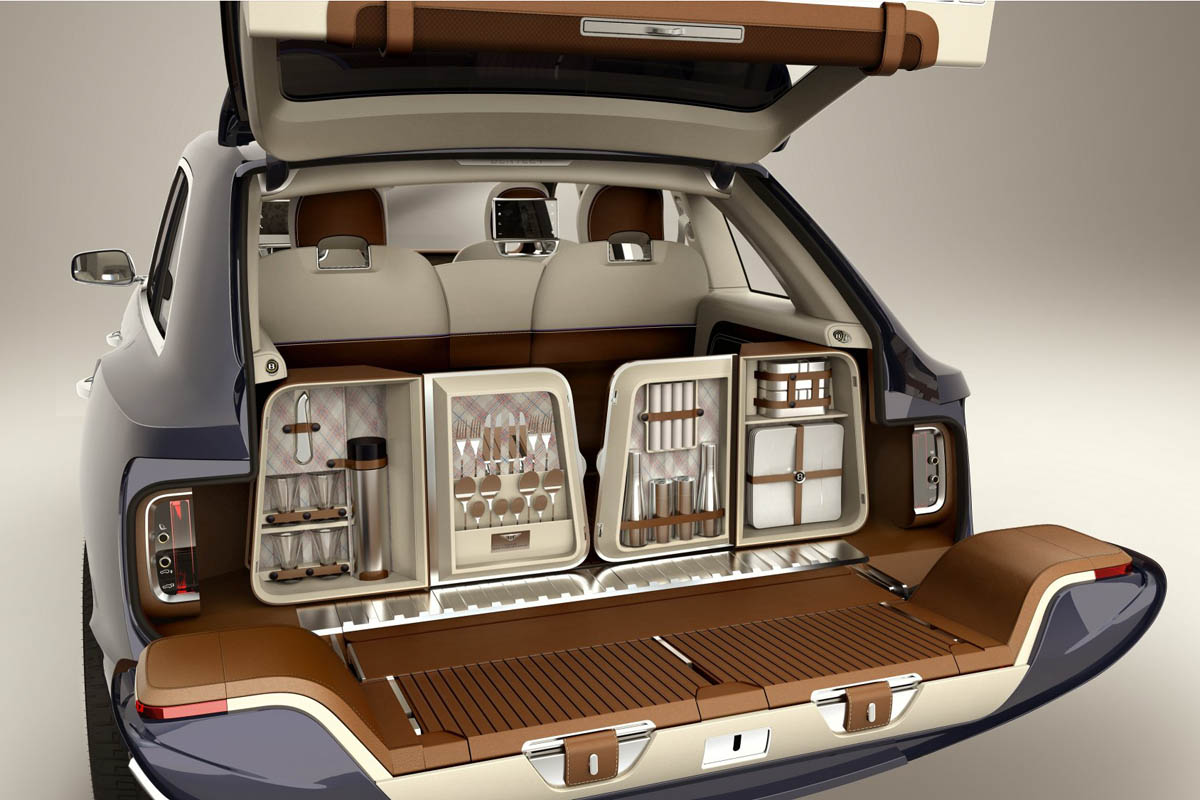 Bentley SUV boot cabinet
