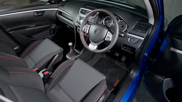 Suzuki Swift Sport five door dashboard interior steering wheel