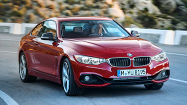 BMW 435i red front