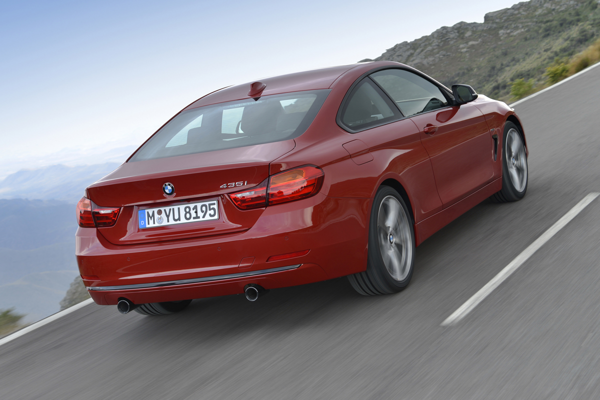 BMW 435i red