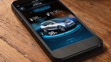 BMW i3 iPhone charging