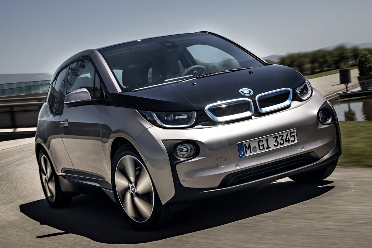 BMW i3 silver front