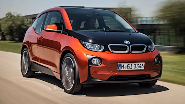 BMW i3 orange front