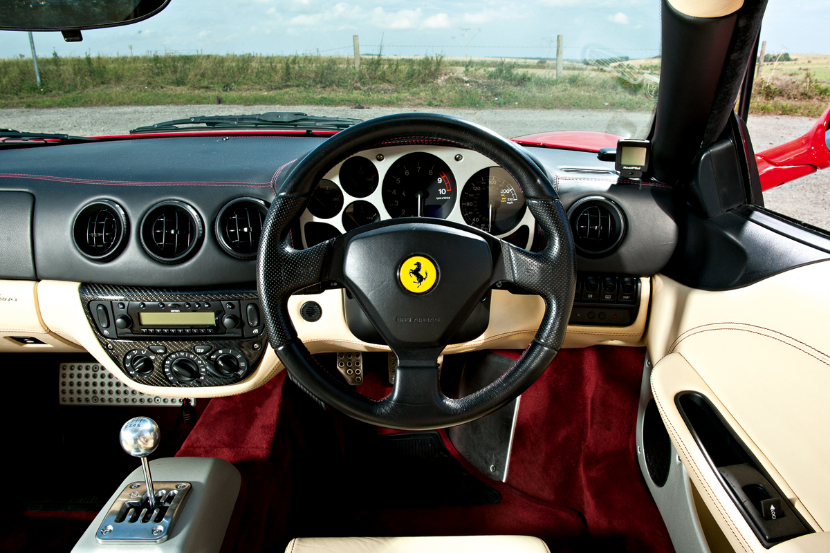 Ferrari 360 Modena interior