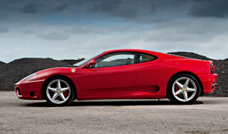 Ferrari 360 Modena side profile, Rosso Corsa