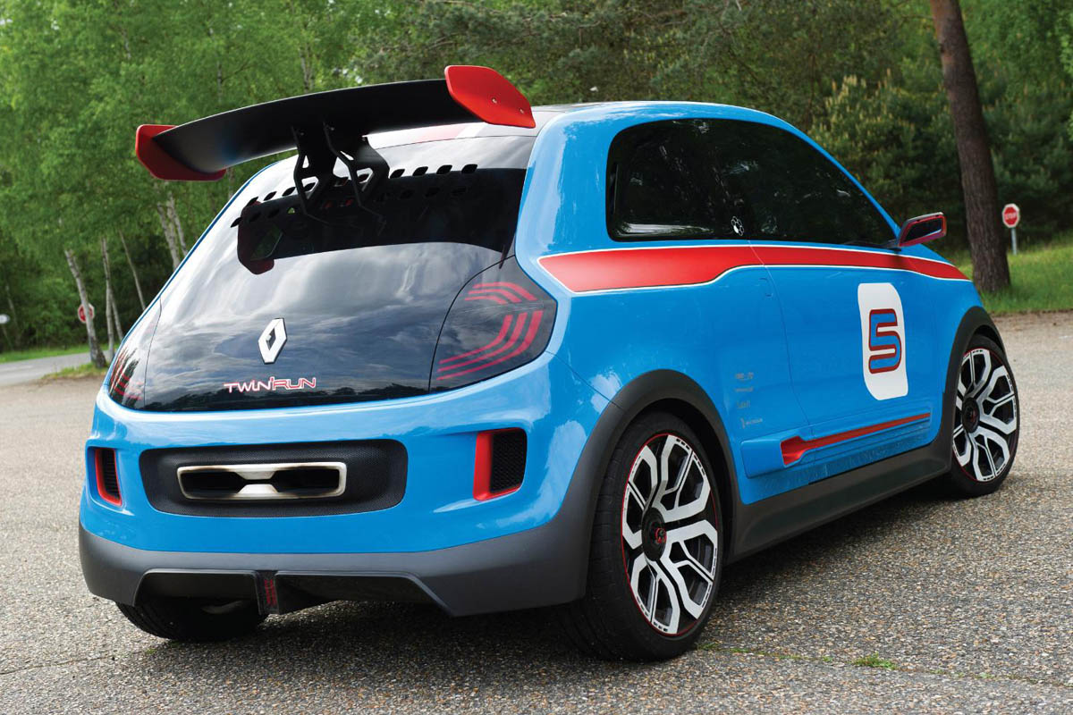 Renault TwinRun hot hatchback concept car