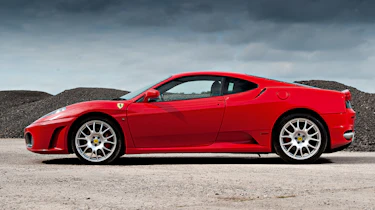 Ferrari F430 side profile, Rosso Corsa