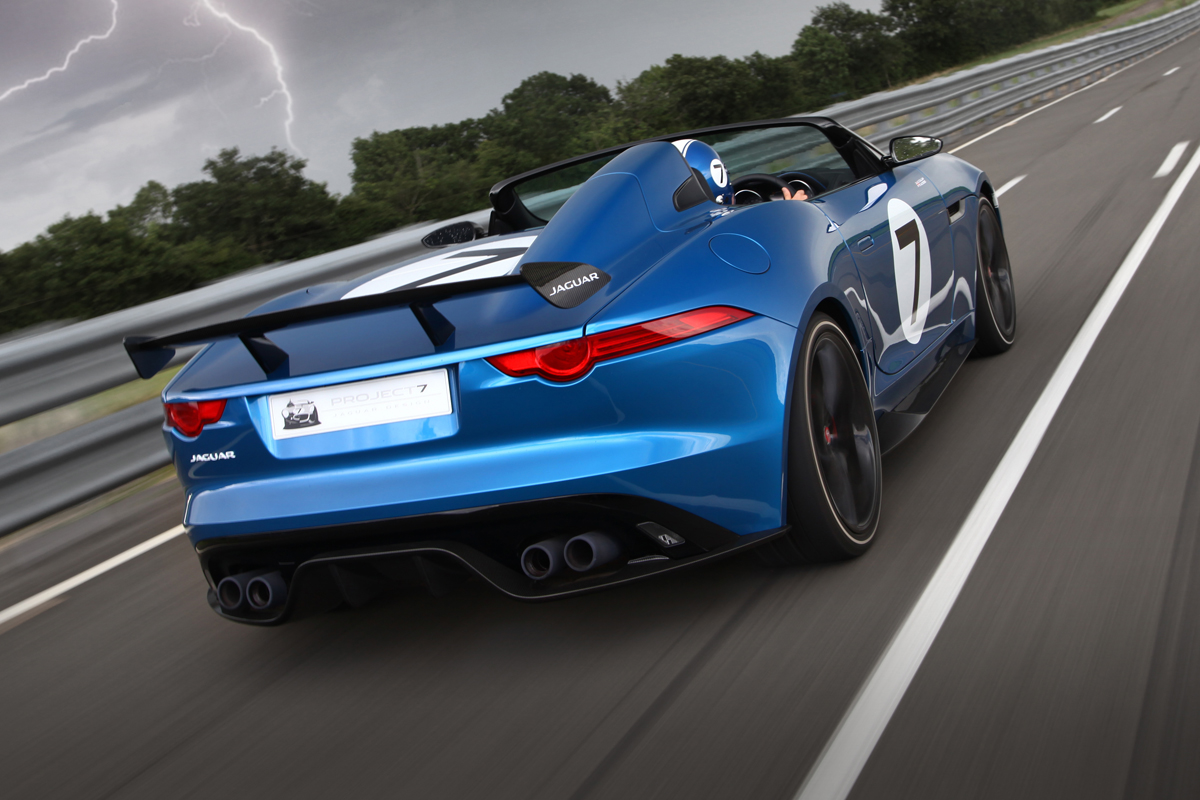 Jaguar F-type Project 7 speedster