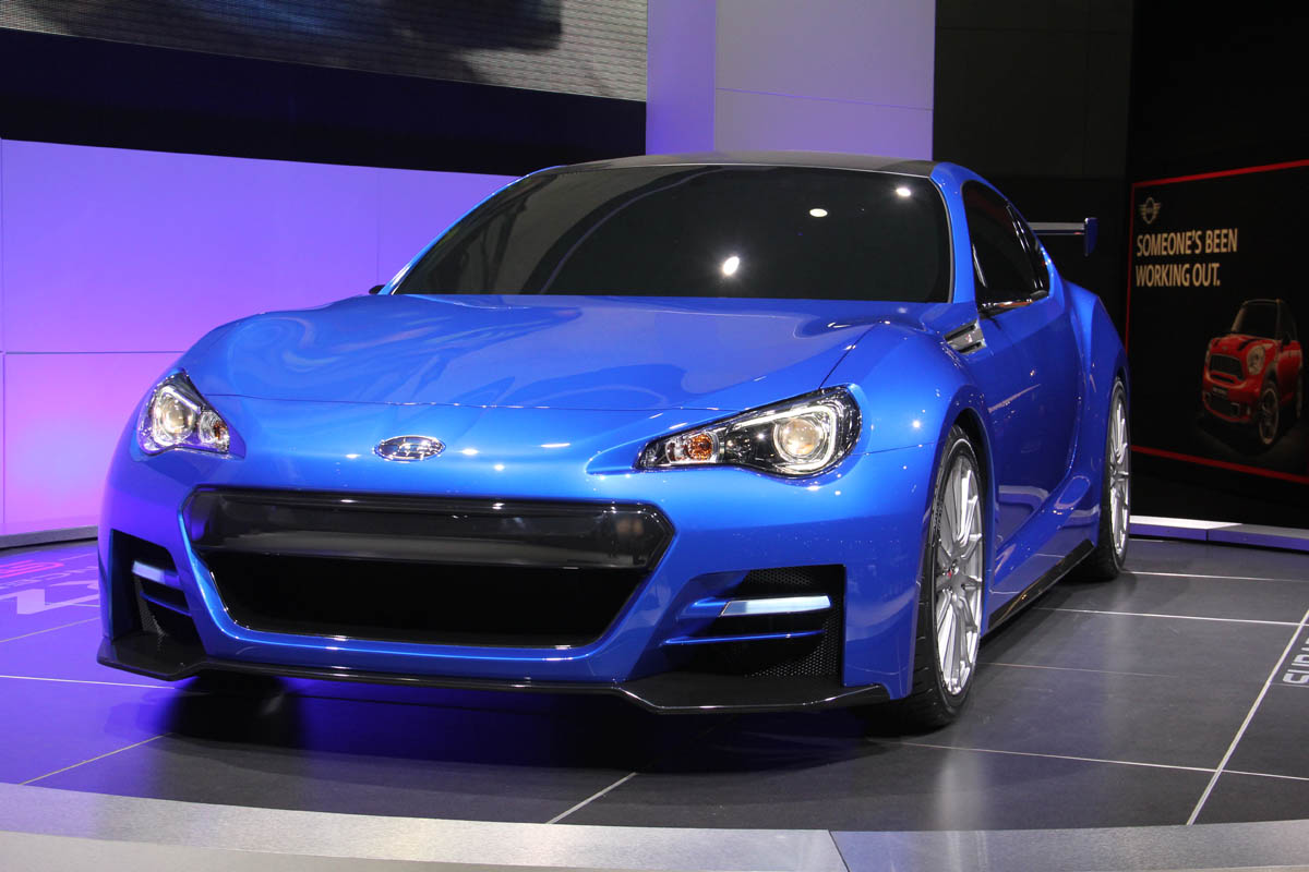Subaru BRZ STI concept front