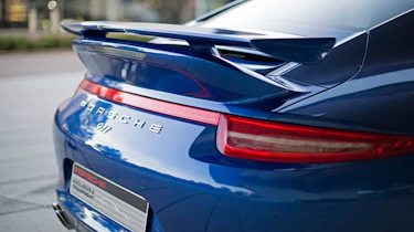 Porsche 911 5M Fans Facebook edition twin spoilers wing ducktail