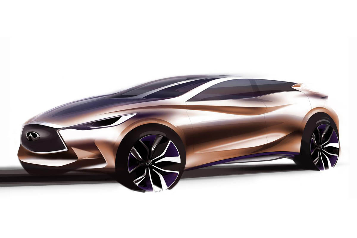 New small Infiniti Q30 concept