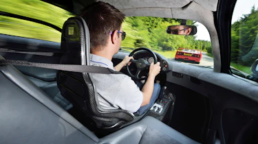 McLaren F1 central driving position