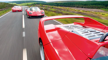 Ferrari F40, F50 and Pagani Zonda F