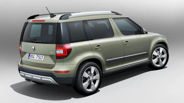 2013 Skoda Yeti 4x4 rear
