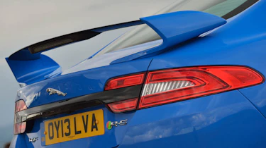 Jaguar XFR-S rear spoiler wing