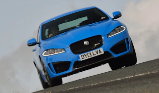 Jaguar XFR-S blue