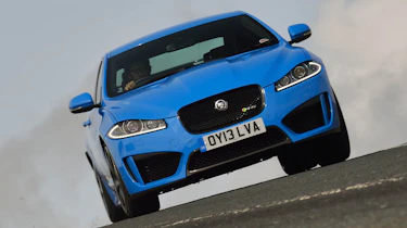 Jaguar XFR-S blue