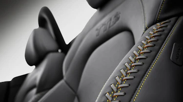 Audi TTS Competition yellow stitching
