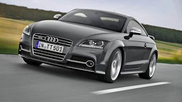 Audi TTS Competition grey front