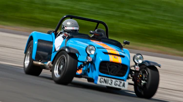 Caterham 620R skid sideways drift