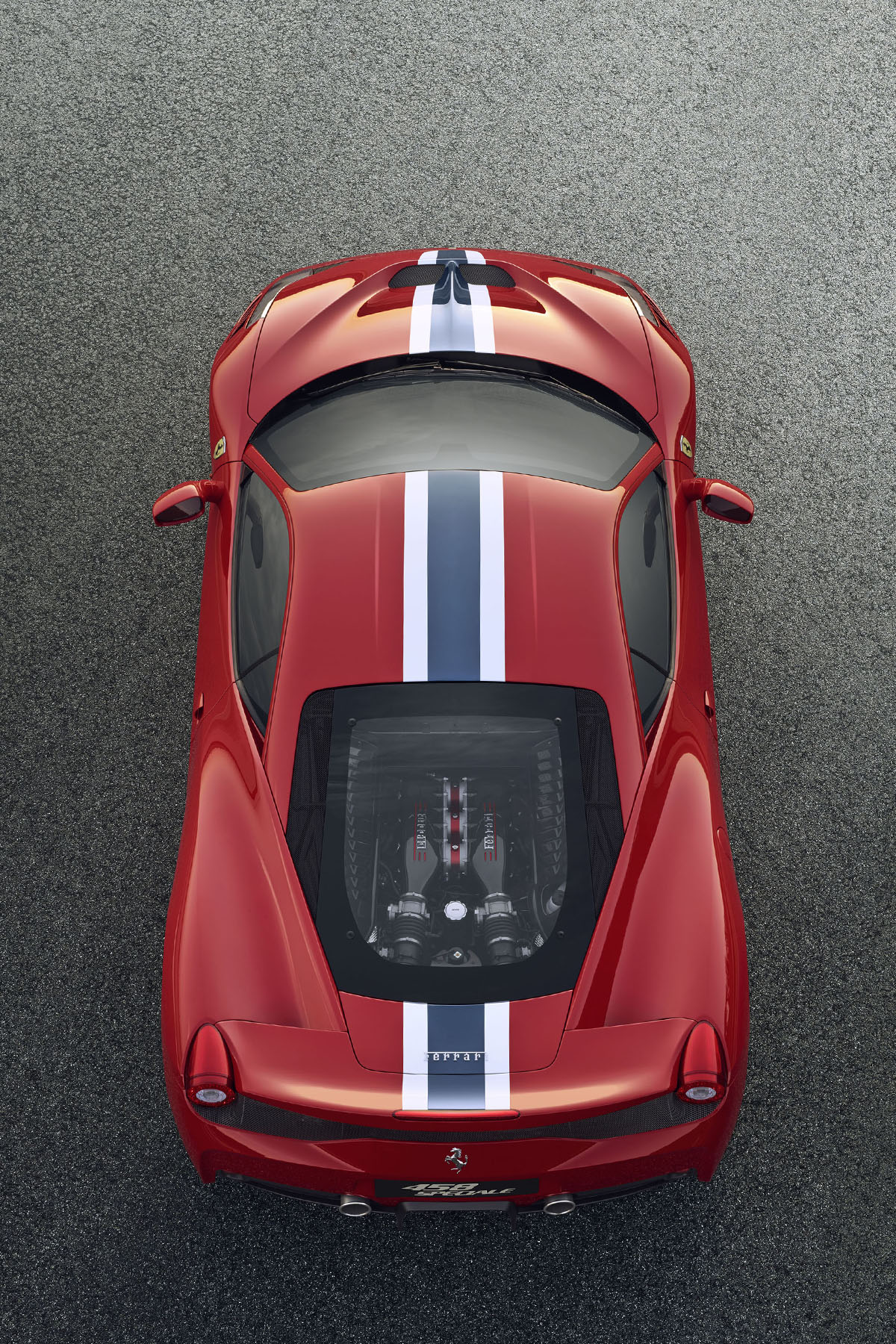 Ferrari 458 Speciale stripe