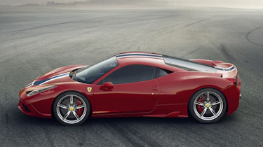 Ferrari 458 Speciale side profile