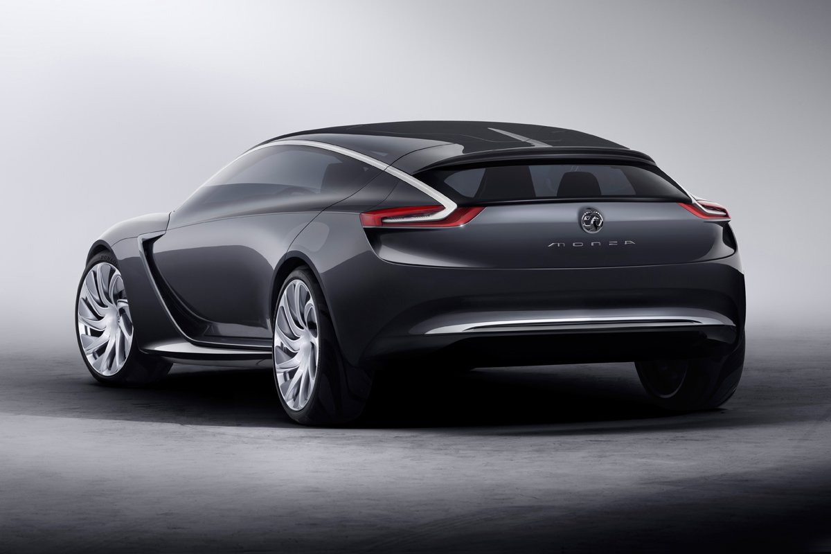 Opel Monza concept car rear view